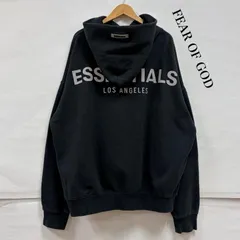 フィアーオブゴッド FOG ESSENTIALS エッセンシャルズ フーディー パーカー バックロゴ プリント ストリート メンズ XL ISItems【USED】【古着】【中古】50157443