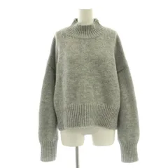 ビーミングバイビームス B:MING LIFE STORE by BEAMS 25AW バック スリット ハイネック ニット セーター F グレー /DF ■OS