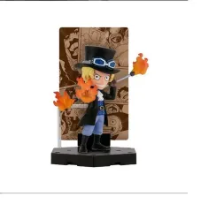 ONE PIECE フィギュア 一番くじ E賞 熱い絆 Uカードスタンド サボ