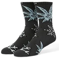 HUF Green Buddy Snowflakes Socks Black 靴下 ソックス 送料無料のサムネイル