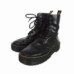 ドクターマーチン DR.MARTENS JADON 8ホール ブーツ 靴 サイドジップ UK7 26㎝ ブラック 黒