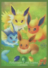 【中古】サプライ ポケモンカードゲーム デッキシールド(スリーブ) イーブイと進化 ポケモンセンター限定