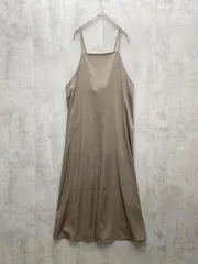 新品 Discoat ディスコート DCZ1021109A0014 キャミソール ワンピース sizeF/グレージュ ■◆レディース