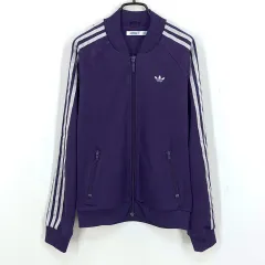 アディダス レディース 秋冬 SUPERGIRL トラックジャージ PURPLE (HU43883)