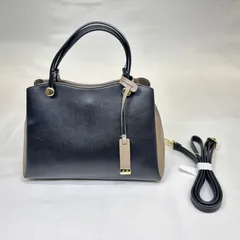 OPAQUE.CLIP オペークドットクリップ 2WAY バイカラー ミドル ボストンバッグ ブラック