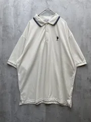 US. POLO ASSN. ユーエスポロアッスン 半袖 ポロシャツ sizeL/アイボリー ■◆メンズ