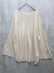 SAISON DE PAPILLON セゾンドパピヨン ビックシルエットフレアスリーブサマー ニット セーター sizeM/ベージュ  ■◇レディース