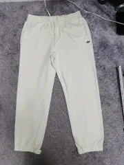 アディダス ズボン シュー無 パンツ オフホワイト L