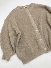 Vannie U ヴァニーユー 長袖 ニット カーディガン sizeF/ベージュ ◆■レディース