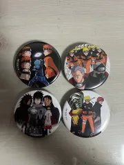NARUTO -ナルト- 缶バッジ 4種 まとめ