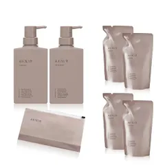 AKNIR 梨花 ヘアシャンプー 各300ml トリートメント 各300g セット ローズ×サンダルウッド 3ヶ月分 GIFT BOX仕様@ 03925db2