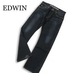 EDWIN エドウィン EG503 USED加工★ ジーンズ ストレッチ デニム パンツ 日本製 Sz.33 メンズ