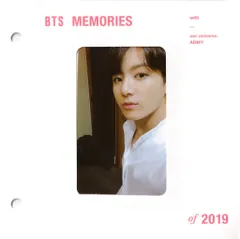 BTS Blu-ray盤 JUNGKOOK MEMORIES OF 2019 台紙付