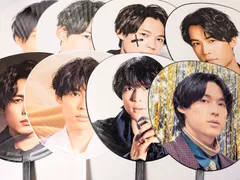 SixTONES 松村北斗 ジャンボうちわ 8点セット ジャニーズJr.祭り 2018/CHANGE THE ERA/Rough xxxxxx/Track ONE IMPACT/on eST/Feel da CITY/慣声の法則/VVS