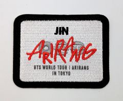 BTS ARIRANG ワッペンステッカー ジン ソクジン jin TOKYO - メルカリ