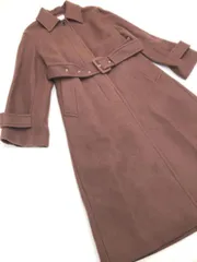 BEAUTY & YOUTH ビューティ&ユース ユナイテッドアローズ ウール トレンチ コート sizeS/ボルドー ◆■レディース