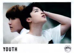BTS YOUTH J-HOPE/JIMIN ブロマイド