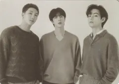 BTS ミニフォトカード RM/JIN/V 2024 MONOCHROME POP UP 2/2