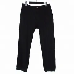 ラウンジリザード LOUNGE LIZARD スウェット パンツ スラックス 3 ブラック 黒のサムネイル