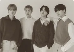 BTS ミニフォトカード SUGA/J-HOPE/JIMIN/JUNGKOOK 2024 MONOCHROME POP UP 2/2