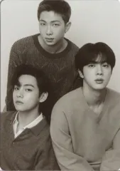 BTS POP UP STORE RM/JIN/V 2024 MONOCHROME 1/2