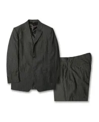 ドルチェ＆ガッバーナ Dolce & Gabbana グレー ストライプ スーツ