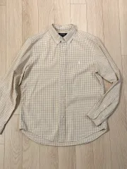 (正規品) ポロ ラルフローレン ベージュ ギンガム CHECK シャツ