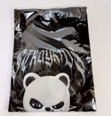 【新品未使用】 未開封 Stray Kids スキズ EVIL SKZOO T-SHIRT - World Tour 'dominATE' Jiniret 闇Tシャツ ポップアップ フォロー割