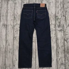 【W34】97年 バレンシア製 LEVI'S 501XX 55年モデル 濃紺 真紺 Made in Valencia USA 501-0003 555 90s