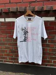 STUSSY ワールドツアー 半袖Tシャツ