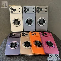 新品 大画面窓 iPhoneケース MagSafe対応 レンズ全面保護 360°回転スタンド付き 耐衝撃 保護ケース 7色選択可 iPhone17/iPhone17 Pro/iPhone17 Pro Max/16/15/14/13 多機種対応 ソフトケース