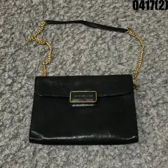 MARC BY MARC JACOBS ブラック チェーン ショルダーバッグ