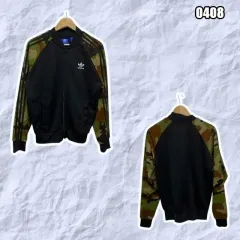 L アディダス 3-ストライプ カモフラージュ トラック ジャケット