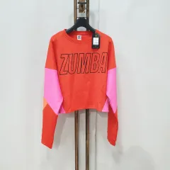 (JJ29917)ズンバ ズンバ ダンス トップス Tシャツ XL