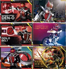 電王 全6種 フルコンプ 仮面ライダー スクラッチカードダス Vol.1 カードのみ 電王 6種セット スリーブ保管済 ※スクラッチカードなし