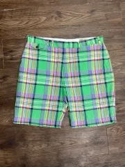ポロラルフローレン マドラスチェック ハーフパンツ ショーツ