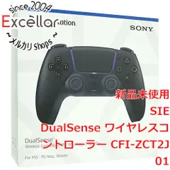[bn:15] SONY　ワイヤレスコントローラー DualSense　CFI-ZCT2J01　ミッドナイト ブラック