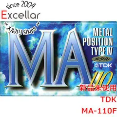 [bn:2] TDK　カセットテープ メタルポジション MA-110F　110分のサムネイル