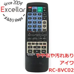 [bn:6] AIWA　ビデオリモコン　RC-8VC02　電池カバーなしのサムネイル
