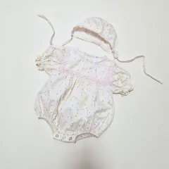 フロムジェイ 小花 レース スーツ S 6M-12M