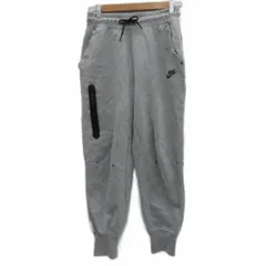 ナイキ NIKE スウェットジョガーパンツ 七分丈 S グレー ロゴプリント /SM78 ■ECB001