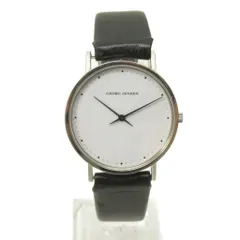 ジョージジェンセン GEORG JENSEN コッペル 腕時計 ウォッチ クォーツ 2針 レザーベルト 黒 ブラック 321 0204のサムネイル