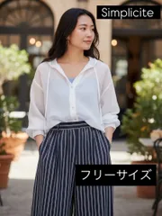 Simplicite サンプリシテ フードシアーブルゾン