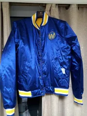 ナイキ ゴールデンステイト ウォリアーズ リバーシブルジャケット M