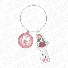 『ラブライブ!虹ヶ咲学園スクールアイドル同好会』ワイヤーキーホルダー 上原歩夢 トラッド&グラス ver.