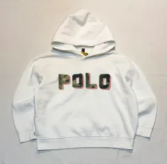 ポロ ラルフローレン Spellout カモフラージュ プリンティング Tシャツ 白