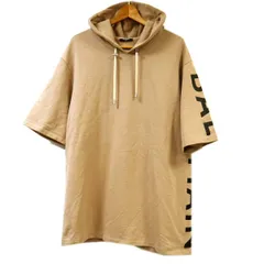 美品 定価93,500円◆BALMAIN PARIS バルマン 半袖 プルオーバー パーカー スウェット ロゴ フーディー 23SS メンズのサムネイル