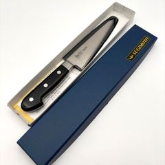 新品未使用 東京杉本刃物 牛刀 210mm ツバ付最上品（A）洋包丁 ハガネ
