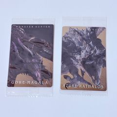 몬스터 헌터 웨이퍼스 20주년 기념 고아 마가라 리오레우스 아종 2점 세트