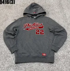 ディッキーズ オリジナル グレー フードTシャツs 0416